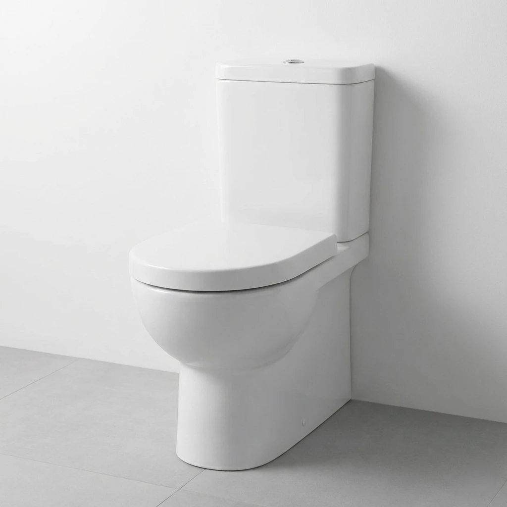 Daily maintenance cleaning of a bathroom in Hyderabad removing dirt and soap residue