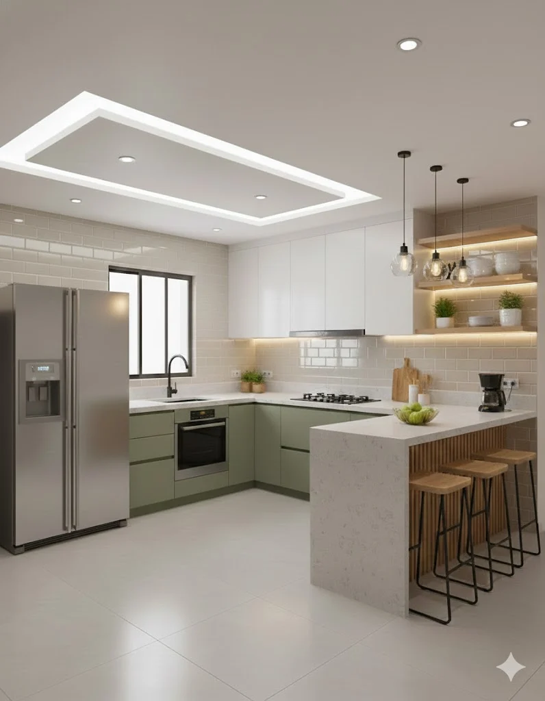 Full kitchen deep cleaning service in Hyderabad with cleaned cabinets, countertops and appliances